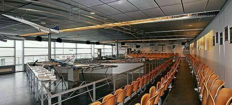 Foto von Flughafen-Modellschau