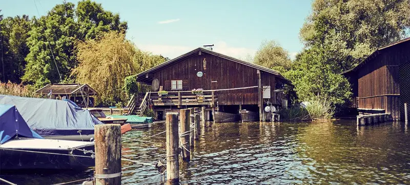 Foto 1 von Artwork Location - Fischerhütte Chiemsee