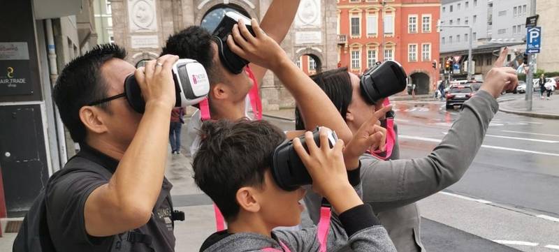 Foto 1 von Geführte Virtual-Reality-Erkundungstour durch Innsbruck