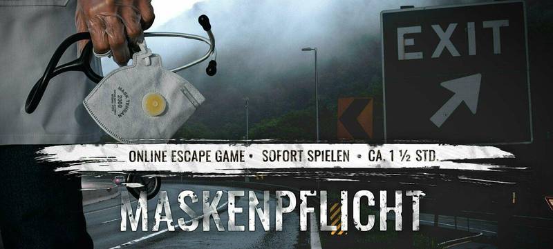 Foto von Virtual Escape Room - Maskenpflicht