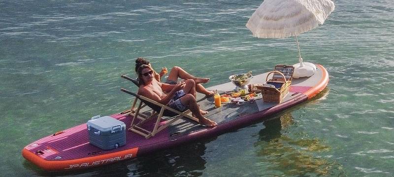 Foto 3 von XXL SUP Picknick mitten auf dem Bodensee