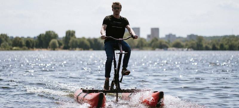 Foto 1 von Wasserfahrrad Tour