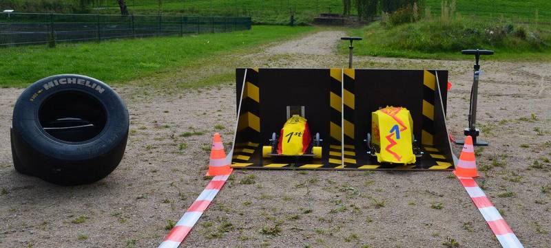 Foto von TeamEvent mit Rocket Car