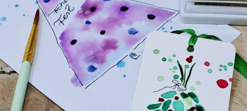 Foto 1 von Aquarell Class Weihnachtskarten Edition