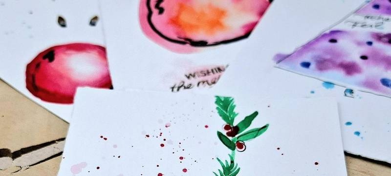 Foto 2 von Aquarell Class Weihnachtskarten Edition