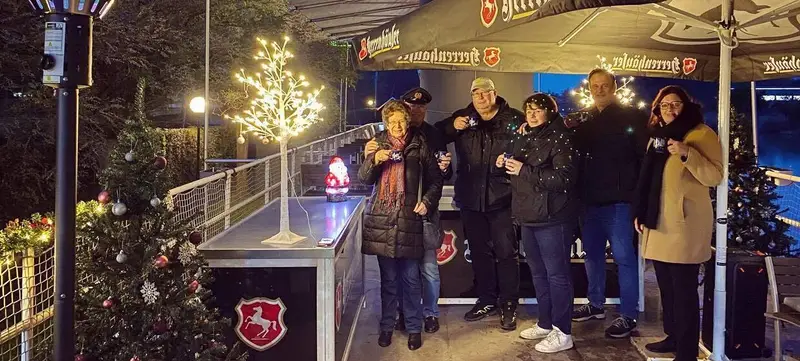Foto von Weihnachtsfeier