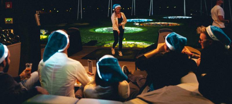 Foto 1 von Weihnachtsfeier bei Topgolf Wien