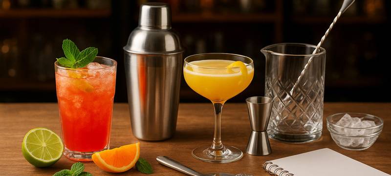 Foto 1 von Mix it Up! – Cocktailkurs & Dining als Teambuilding-Event