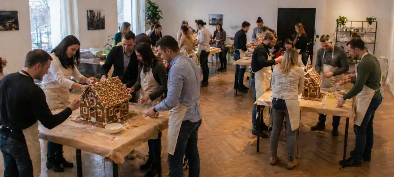 Foto 1 von XL LEBKUCHENHAUS - Weihnachtsfeier