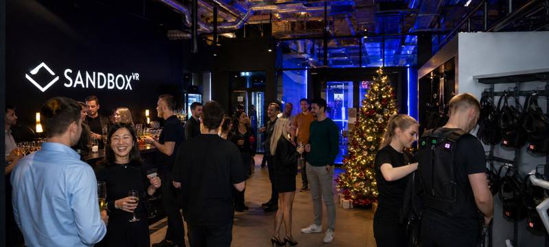 Foto 1 von Xmas Beyond Reality - Weihnachtsfeier mit VR im Sandbox VR Berlin