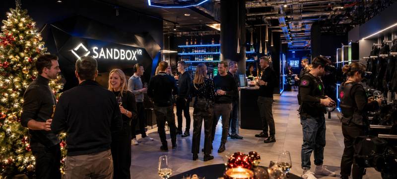 Foto 1 von Xmas Beyond Reality - Weihnachtsfeier mit VR im Sandbox VR Hamburg
